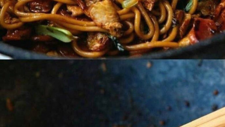 简单易学的酱油炒面,快去尝尝吧~
