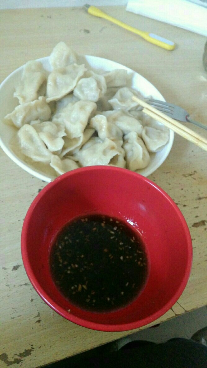 猪肉大葱饺子