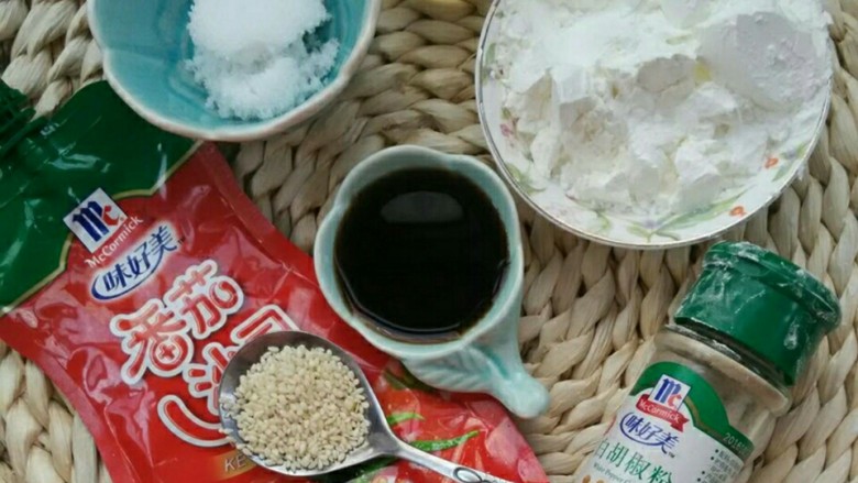 糖醋里脊,辅料图
