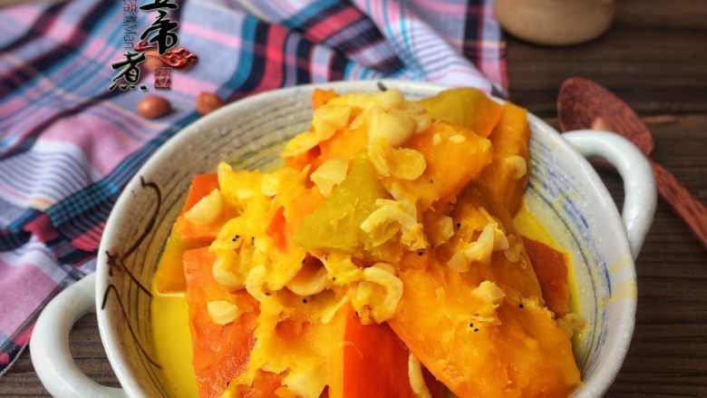 煲炖花生小金瓜,试试