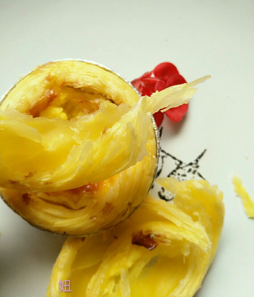 无需奶油的超好吃蛋黄版蛋挞