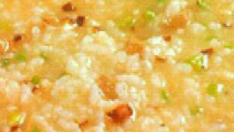 菠菜蛋黄粥