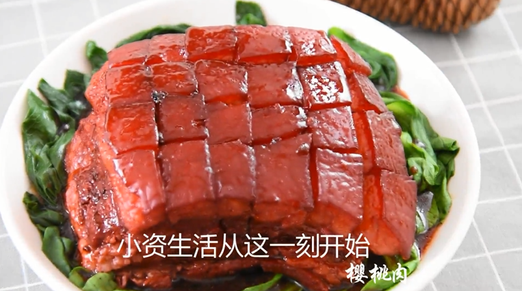 苏州樱桃肉，酥烂入味，色香味俱佳！,苏州人的春天——樱桃肉