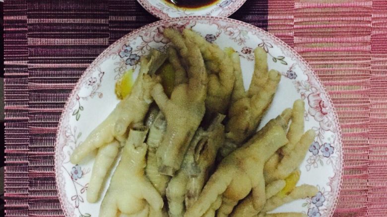 白煮鸡爪