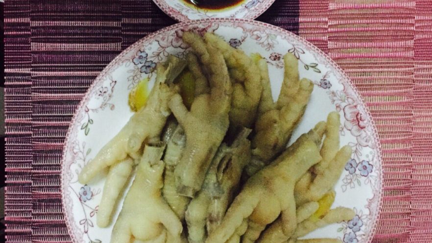 白煮鸡爪