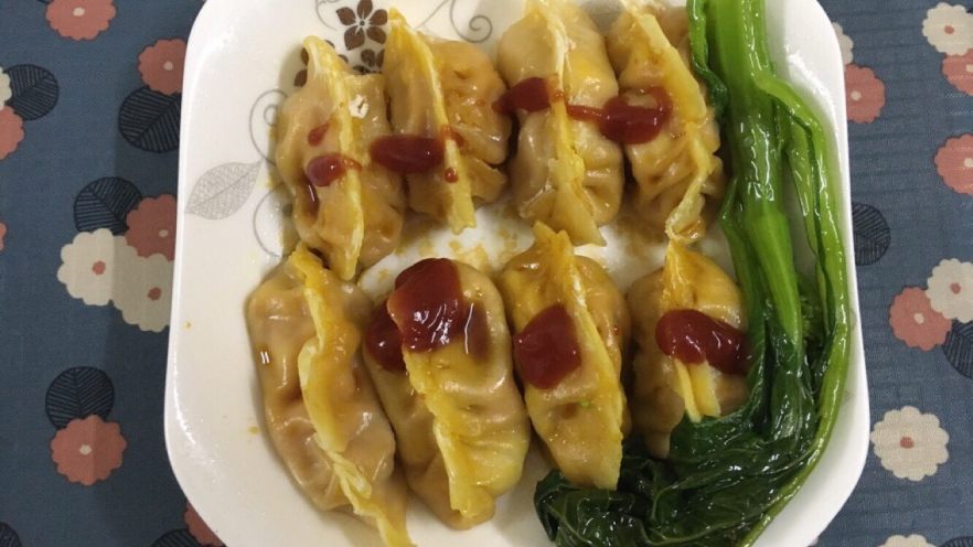 玉米胡萝卜饺子