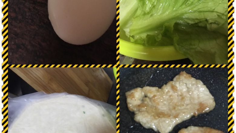 手抓饼,准备好食材,手抓饼皮是我们当地人自己做的,我买现成的,大伙也可以用印度飞饼皮制作