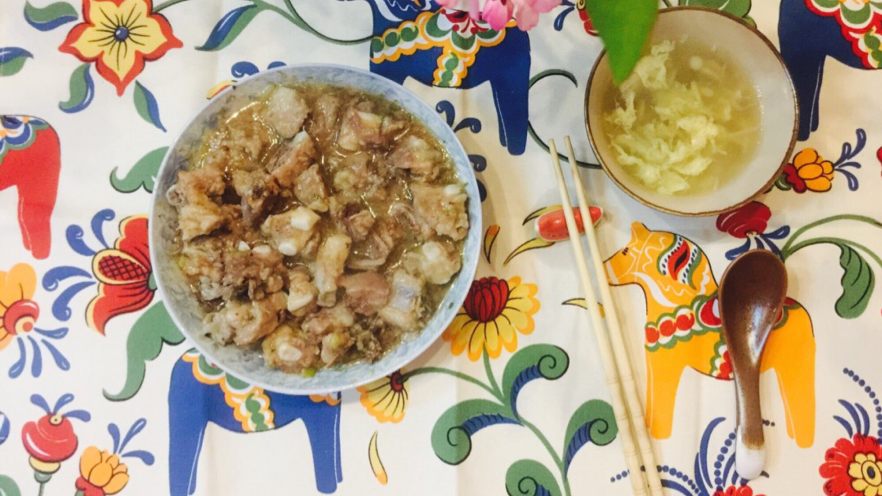 豆豉蒸排骨