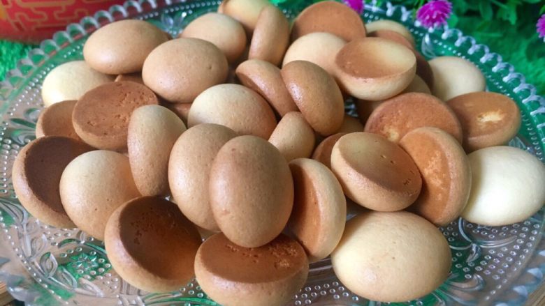 蛋黄奶豆饼干
