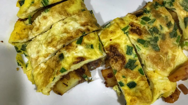 懒人土豆鸡蛋饼