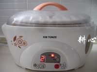 人参鸡汤,通电,调制时间2小时。