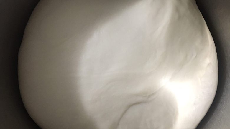 重奶油奶酪面包卷,好啦,已经差不多2倍大了