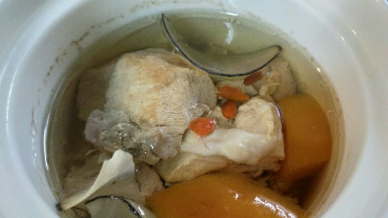 海底椰木瓜炖排骨