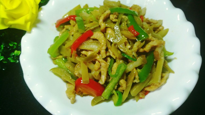 榨菜肉丝