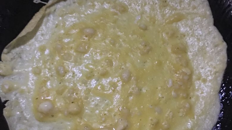 土豆丝卷饼
,小火等待焦黄