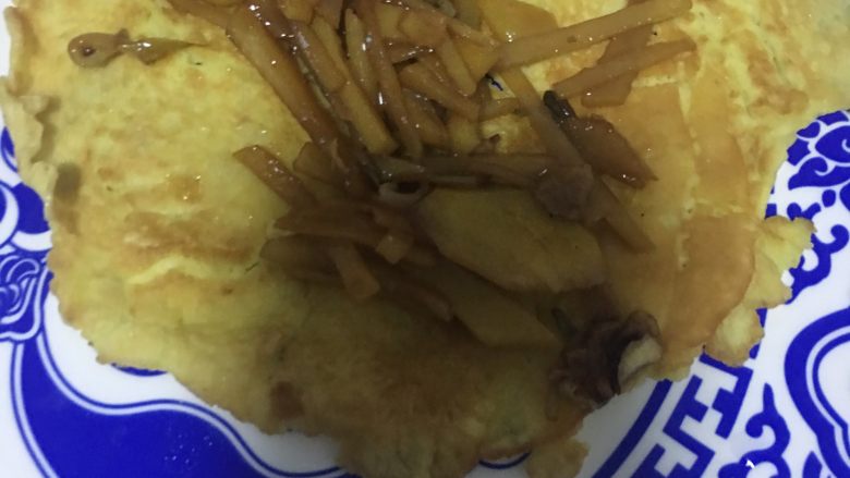 土豆丝卷饼
,出锅啦