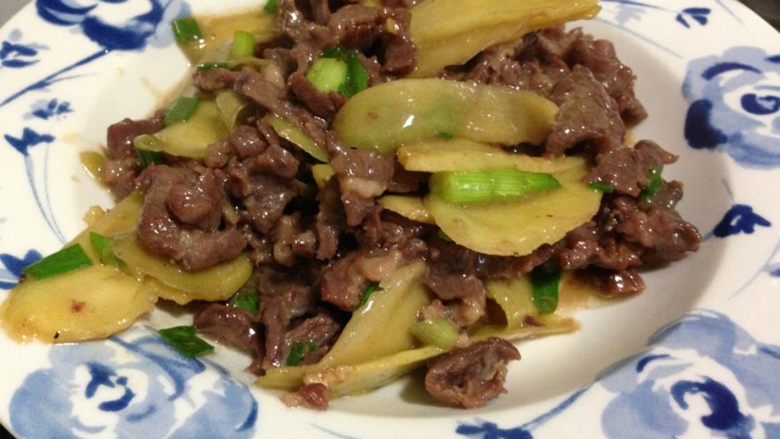 姜葱牛肉