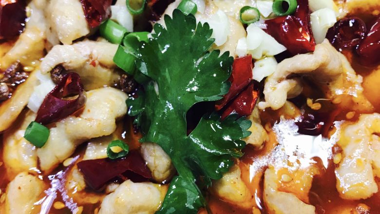 水煮肉片,做好了