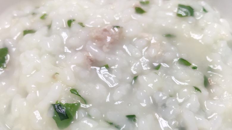 瘦肉蔬菜粥