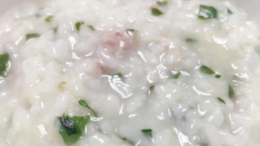 瘦肉蔬菜粥