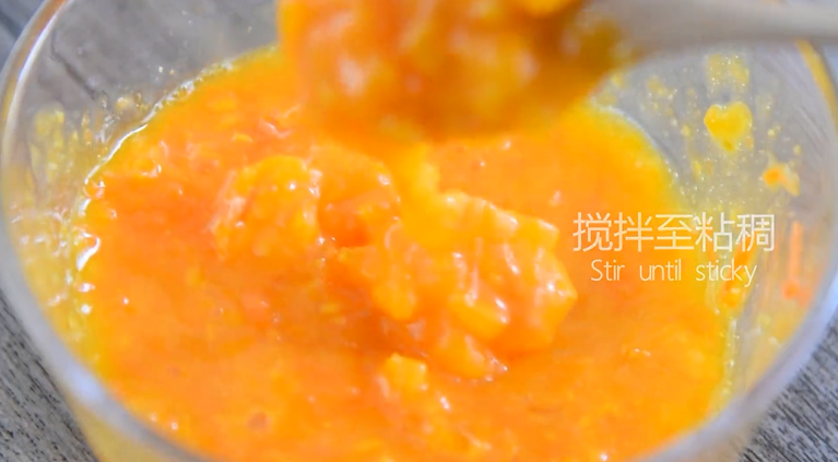 没有螃蟹的赛螃蟹,孙红雷最爱吃的菜!,搅拌至粘稠备用