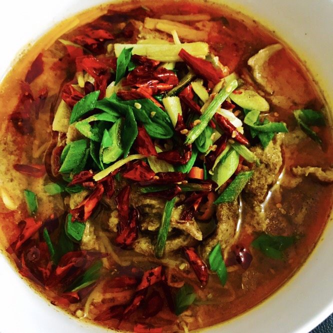 水煮牛肉