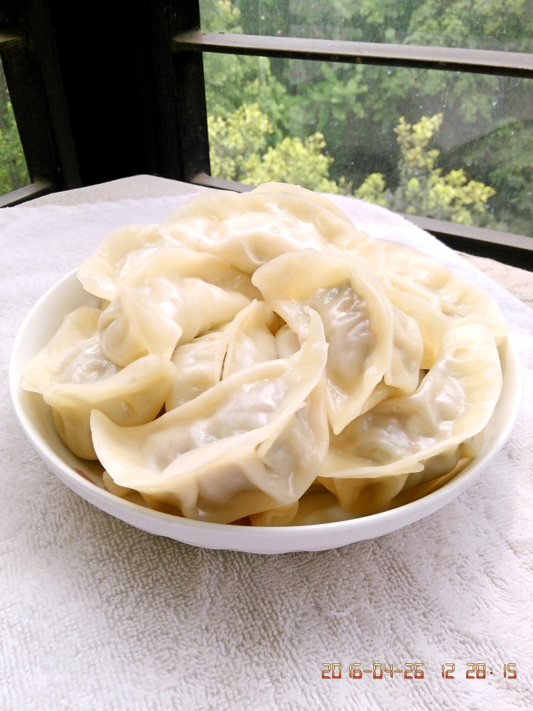 蒸饺,直接吃已经很美味