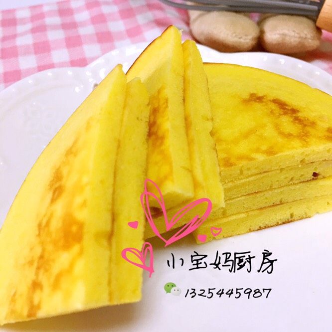 蛋黄松饼,好了