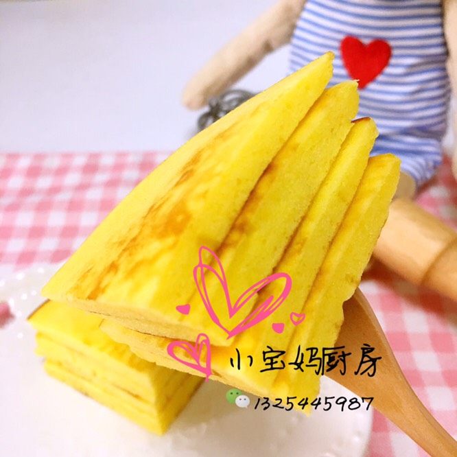 蛋黄松饼
