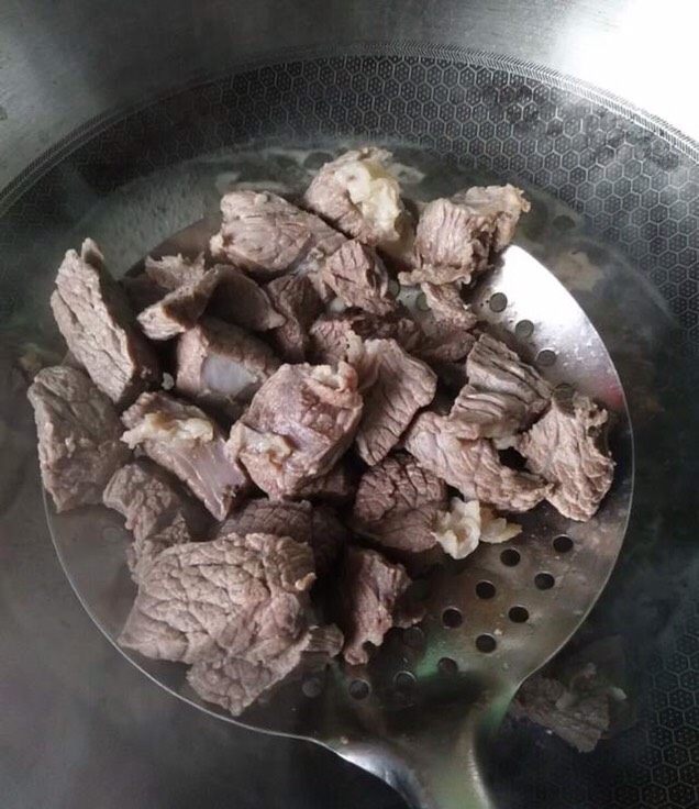 牛腩西红柿,控水