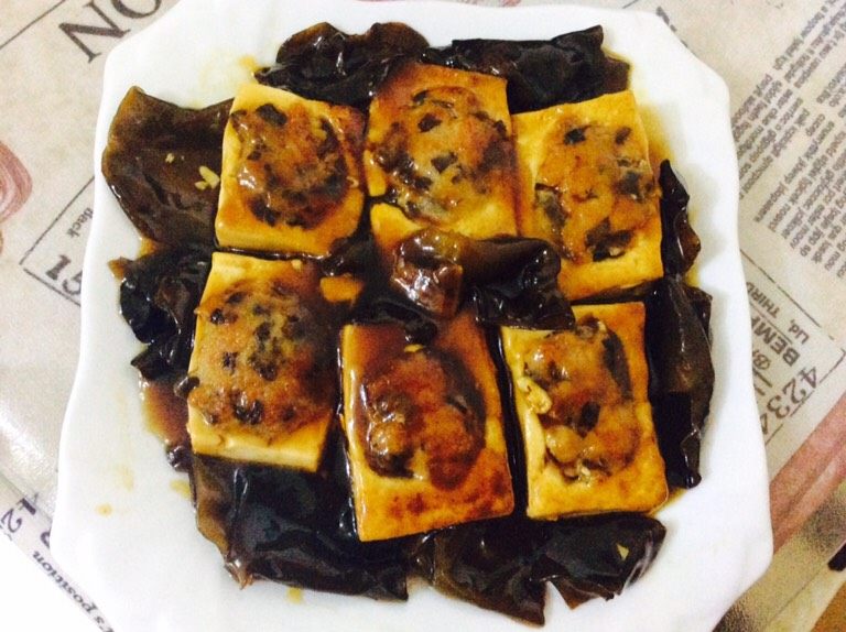 木耳豆腐盒子,成品