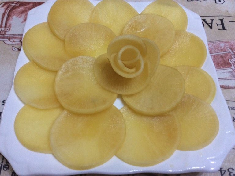 爽脆萝卜,吃面的时候来几片,爽口萝卜棒棒哒👍