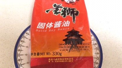 大料酱油,固体酱油1袋