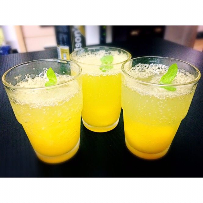 冰粒百香果,4.完成✅