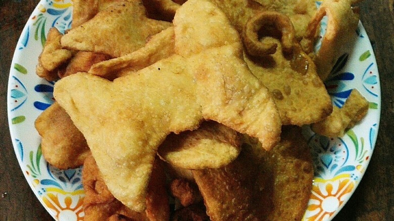 面粉炸了