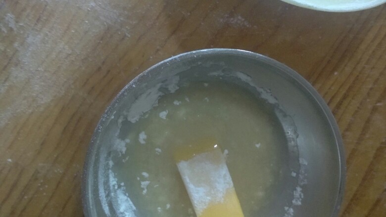 家常油饼
,搅拌均匀,