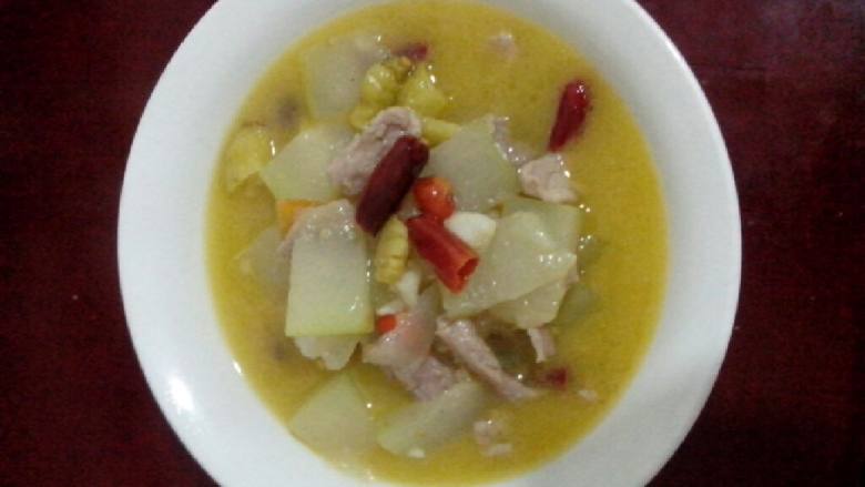 冬瓜肉片