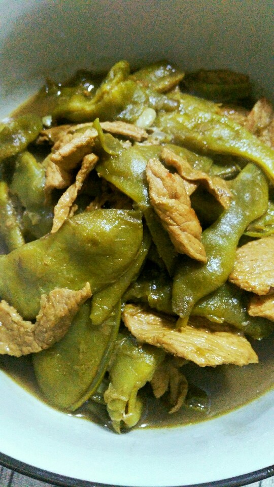 炖豆角,好了哦！开吃啦！
