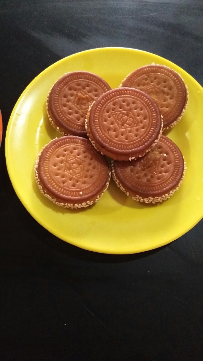 金钱南瓜饼,南瓜饼成品,有没有很想吃呢