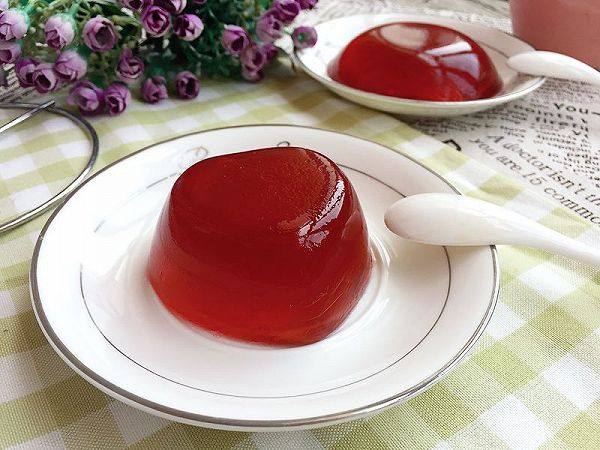 小清新蓝莓味布丁