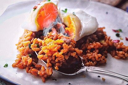 十分钟无油又过瘾的 香辣酱油炒饭/拌饭