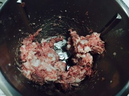 小茴香饺子,你看,打好的肉浆