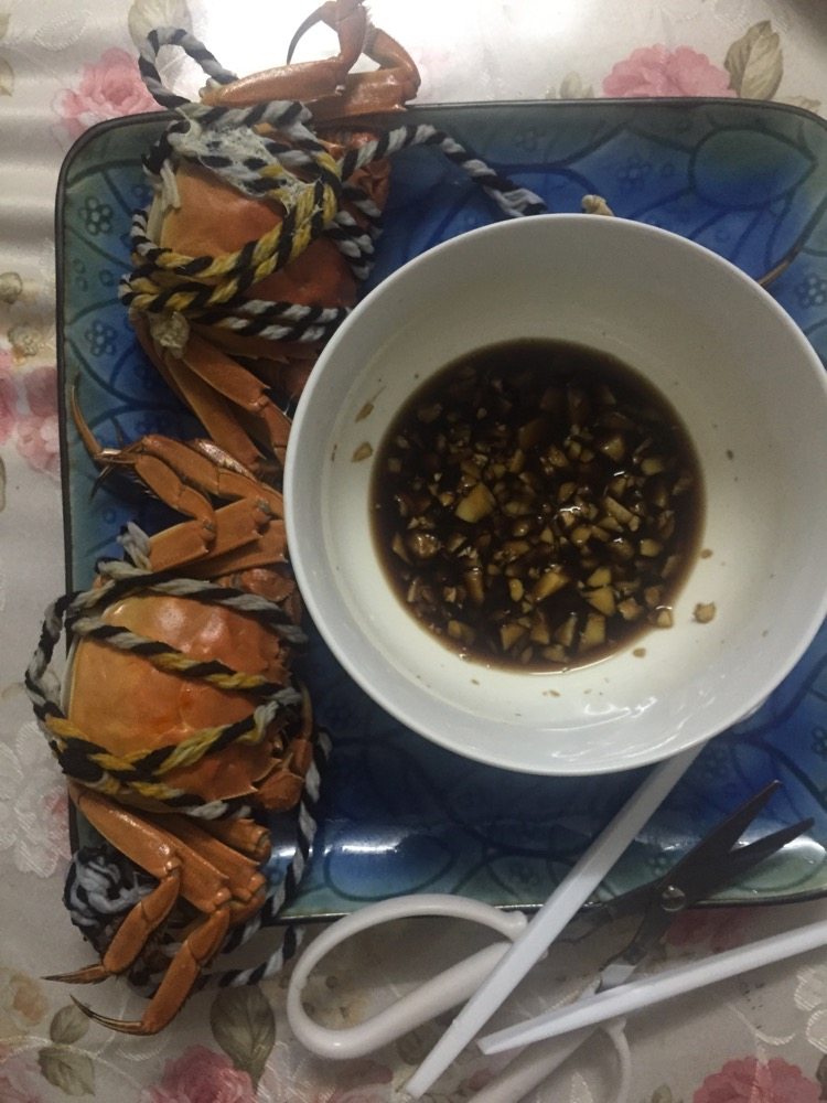 螃蟹螃蟹+#人民的美食#,开始享受美味吧!
