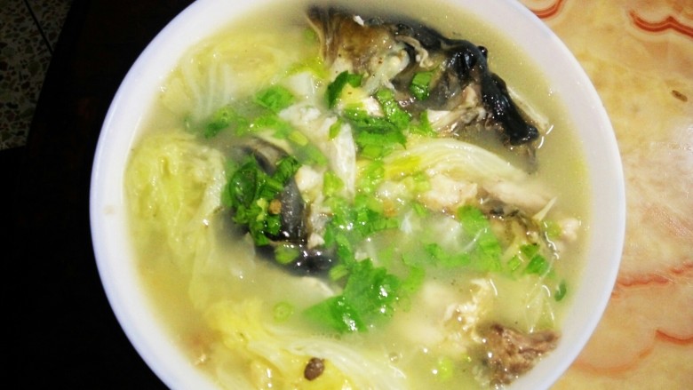 鱼头白菜汤