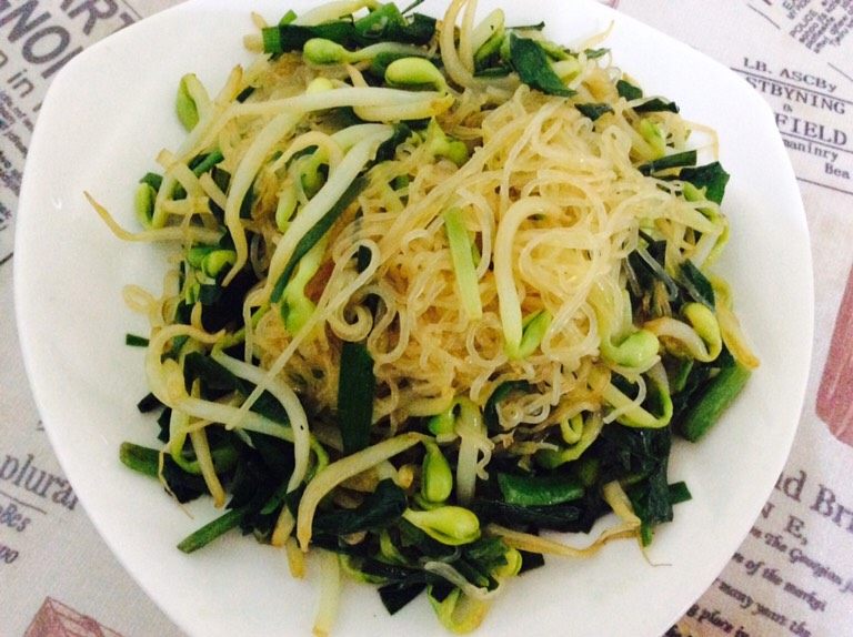 合菜饼,合菜炒好,