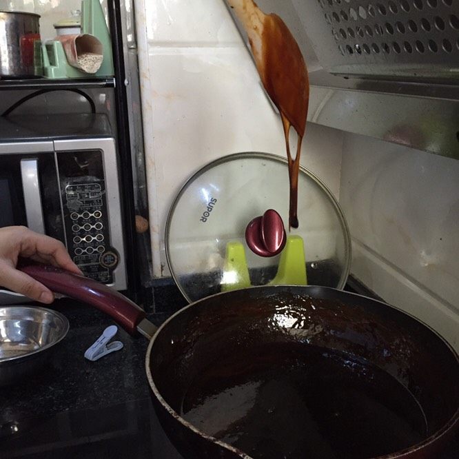 阿胶糕,要准备煮到这个程度!