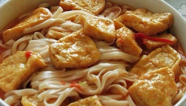 油豆腐柿子面