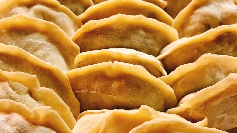 白菜香菇虾仁饺子