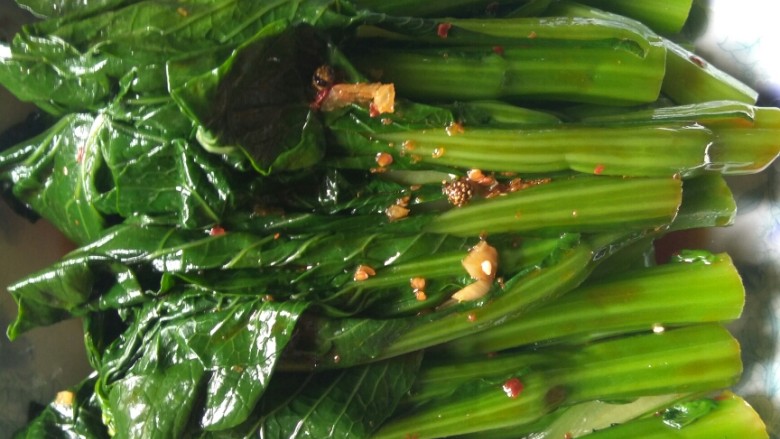 凉拌菜心