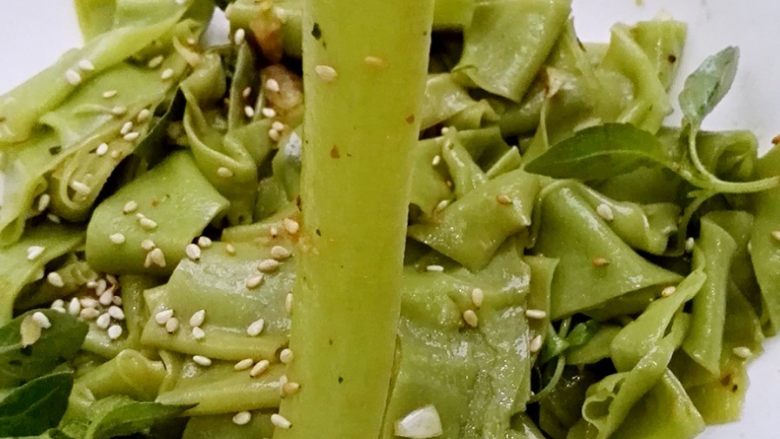 百变面食之翡翠凉皮（不洗面简易版）